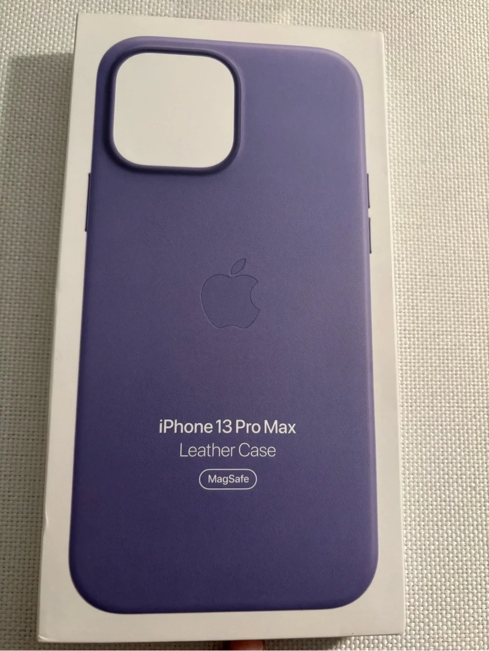 Apple iPhone 13 Pro Max Leather Case with MagSafe Wisteria Lavender NIB Purple
